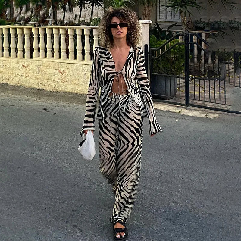 Blake Zebra 2-Piece Matching Set