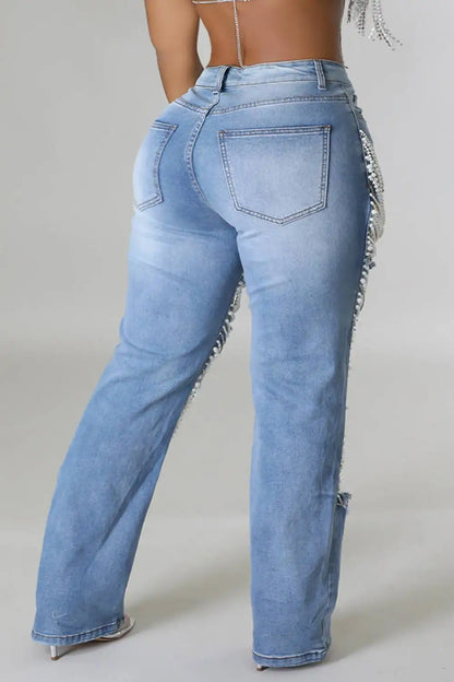 Xena Plus Size Pearl Jeans