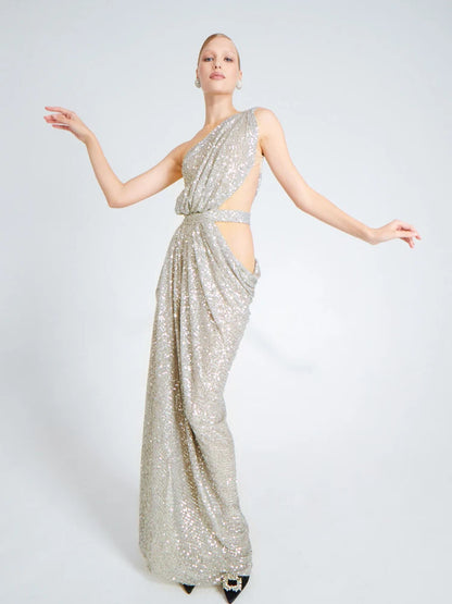 Venezia Diamond Maxi Dress